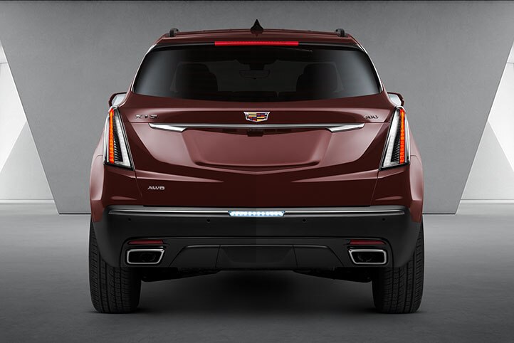 Faros traseros LED con distintivo diseño Cadillac