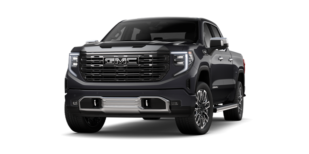 Pickup de lujo GMC hummer EV en color interstellar white